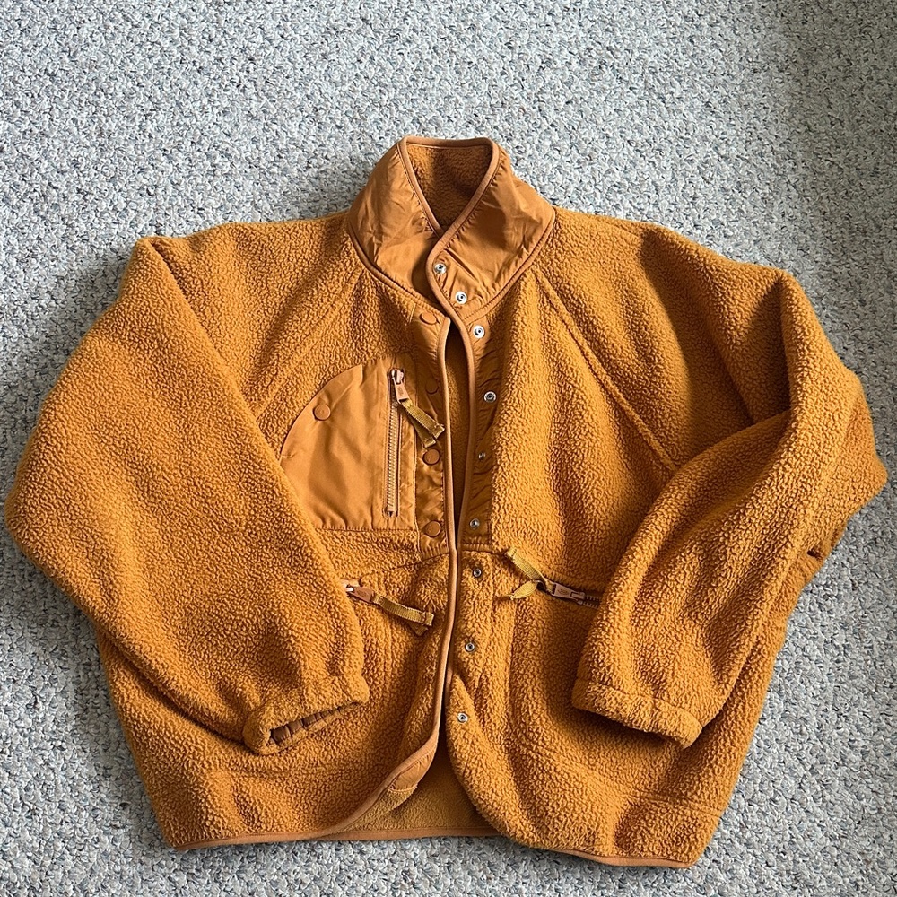 Free People Fleece Jacket